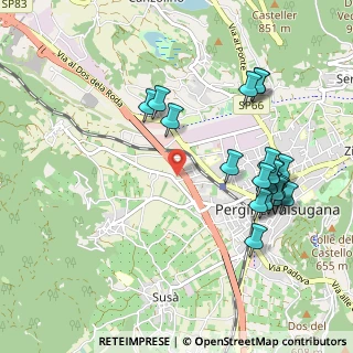 Mappa Frazione Fanaci, 38057 Pergine Valsugana TN, Italia (1.0655)