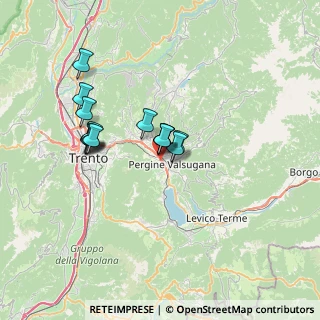 Mappa Frazione Fanaci, 38057 Pergine Valsugana TN, Italia (5.52643)