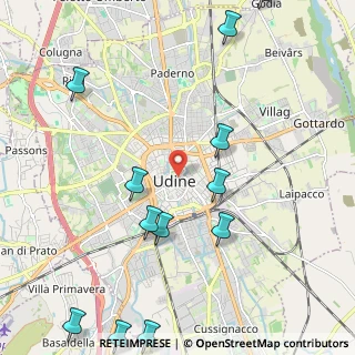 Mappa , 33100 Udine UD, Italia (2.75667)