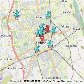 Mappa , 33100 Udine UD, Italia (1.24667)