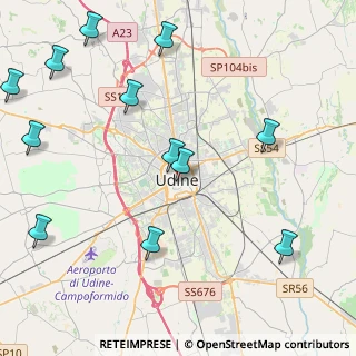 Mappa , 33100 Udine UD, Italia (5.3625)