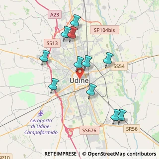 Mappa , 33100 Udine UD, Italia (3.73091)