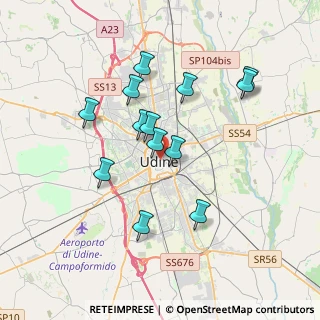 Mappa , 33100 Udine UD, Italia (3.23692)