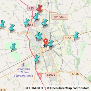 Mappa , 33100 Udine UD, Italia (4.60833)