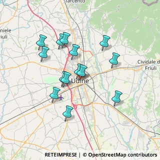 Mappa , 33100 Udine UD, Italia (6.41357)