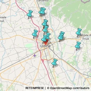 Mappa , 33100 Udine UD, Italia (7.26214)