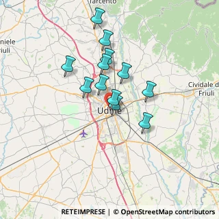Mappa , 33100 Udine UD, Italia (5.52917)