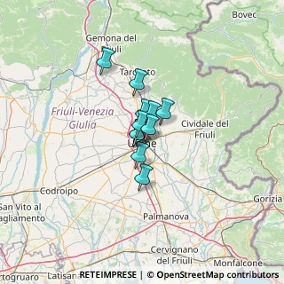 Mappa , 33100 Udine UD, Italia (6.16727)