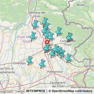 Mappa , 33100 Udine UD, Italia (11.32684)