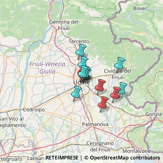 Mappa , 33100 Udine UD, Italia (7.51167)
