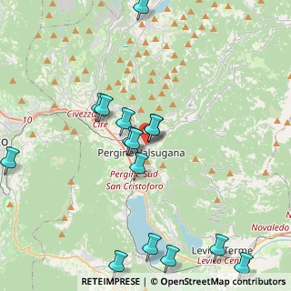 Mappa Via Baratieri, 38057 Pergine Valsugana TN, Italia (4.55733)