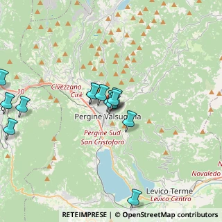 Mappa Via delle Pive, 38057 Pergine Valsugana TN, Italia (3.63077)