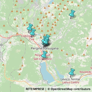Mappa Via Baratieri, 38057 Pergine Valsugana TN, Italia (2.41545)