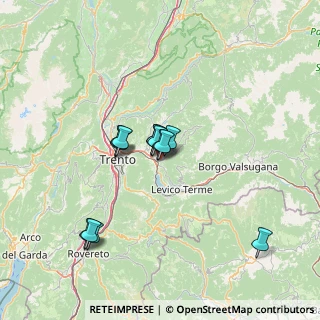 Mappa Via delle Pive, 38057 Pergine Valsugana TN, Italia (10.73692)