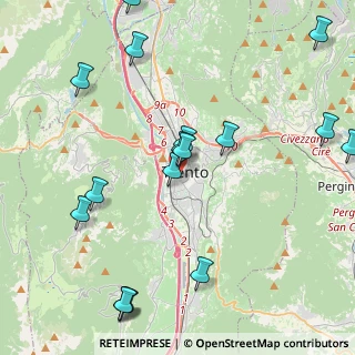 Mappa Vicolo al Nuoto, 38122 Trento TN, Italia (5.667)