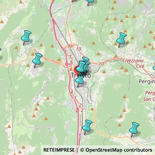Mappa Vicolo al Nuoto, 38122 Trento TN, Italia (4.91)