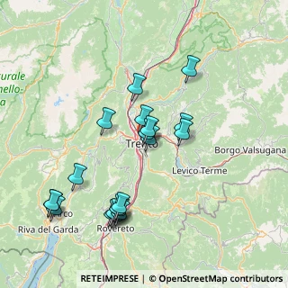 Mappa Via Zara, 38100 Trento TN, Italia (15.489)