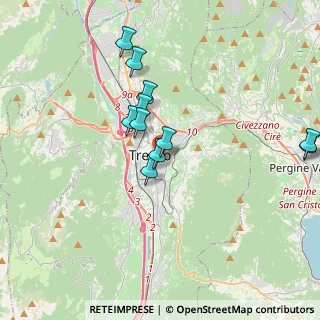 Mappa Via Zara, 38100 Trento TN, Italia (3.77583)