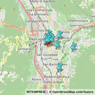 Mappa Via Santa Croce, 38122 Trento TN, Italia (0.88364)