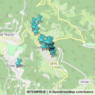 Mappa Piazza Trento, 38053 Castello Tesino TN, Italia (0.479)