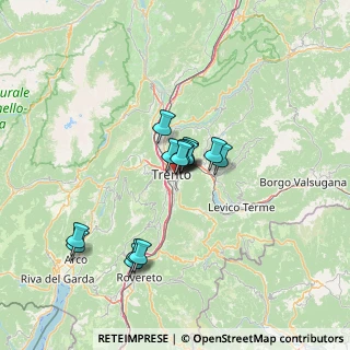 Mappa Viale Nepomuceno Bolognini, 38122 Trento TN, Italia (10.14143)