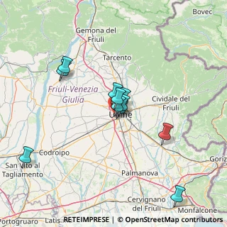 Mappa Eni Station Pv.52834 Monsignor G. Nogara NORD EST, 33100 Udine UD, Italia (11.88909)
