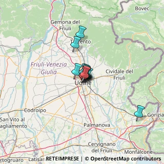 Mappa Via Erasmo Valvason, 33100 Udine UD, Italia (5.47833)