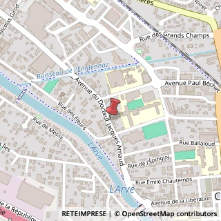 Mappa Avenue du Docteur Jacques Arnaud, 28, 74300 Courmayeur, Aosta (Valle d'Aosta)