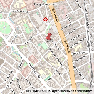 Mappa Via Francesco Petrarca, 22, 33100 Udine, Udine (Friuli-Venezia Giulia)