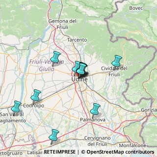 Mappa Via Cecilia Deganutti, 33100 Udine UD, Italia (11.3475)