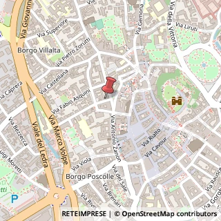 Mappa Via Cecilia Deganutti, 14, 33100 Udine, Udine (Friuli-Venezia Giulia)