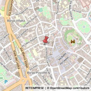 Mappa Via dei Torriani, 5, 33100 Udine, Udine (Friuli-Venezia Giulia)