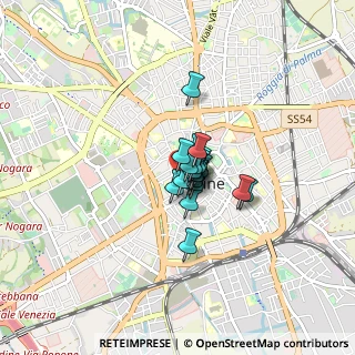 Mappa Via Cecilia Deganutti, 33100 Udine UD, Italia (0.362)