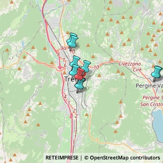 Mappa Viale Bolognini, 38122 Trento TN, Italia (3.81583)