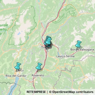 Mappa Viale Bolognini, 38122 Trento TN, Italia (7.25)