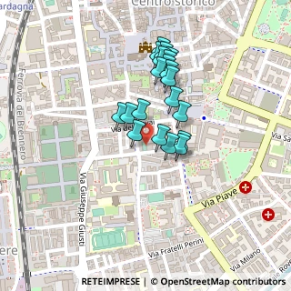 Mappa Via Card. Cristoforo Madruzzo, 38122 Trento TN, Italia (0.1745)