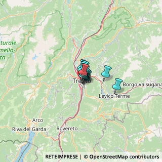 Mappa Via del Travai, 38122 Trento TN, Italia (3.10333)