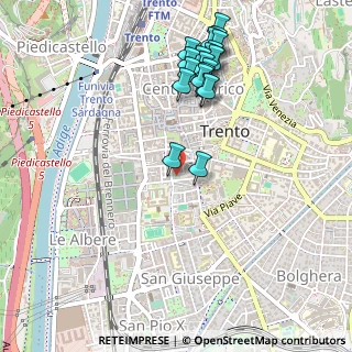 Mappa Via XXIV Maggio, 38100 Trento TN, Italia (0.5305)