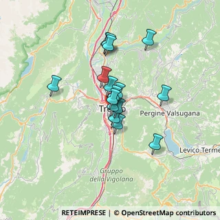 Mappa Via del Travai, 38122 Trento TN, Italia (4.97)