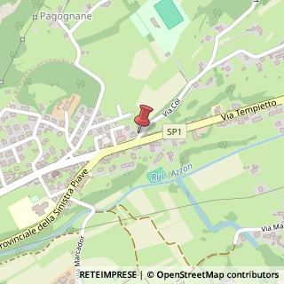 Mappa Via Tempietto, 35, 32026 Mel, Belluno (Veneto)