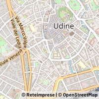 Mapa Udine