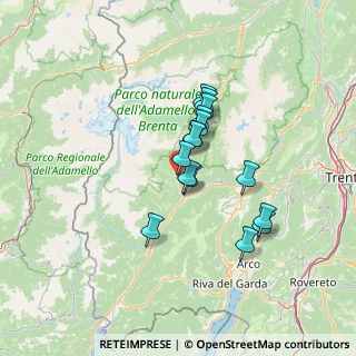Mappa Frazione Iavré Via dell' Artigianato, 38094 Porte di Rendena TN, Italia (10.046)