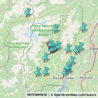 Mappa Frazione Iavré Via dell' Artigianato, 38094 Porte di Rendena TN, Italia (14.78944)