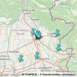 Mappa Via del Bon, 33100 Udine UD, Italia (8.50333)
