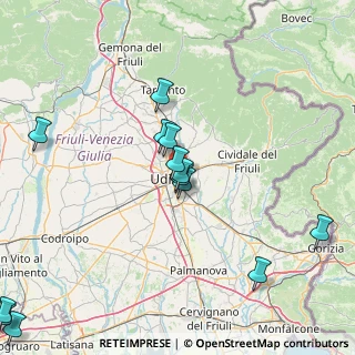 Mappa Via del Bon, 33100 Udine UD, Italia (19.64615)