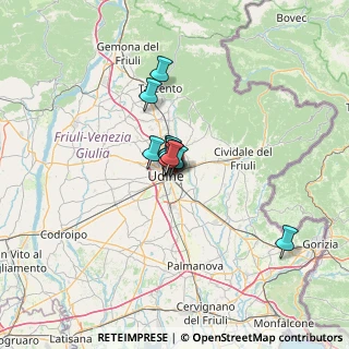 Mappa Via del Bon, 33100 Udine UD, Italia (6.37667)