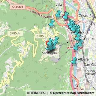 Mappa Via del Ronco d'Andrea, 38123 Sardagna TN, Italia (0.89538)