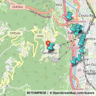 Mappa Via del Ronco d'Andrea, 38123 Sardagna TN, Italia (1.228)