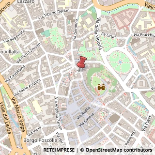 Mappa Via Bartolini, 10, 33100 Udine, Udine (Friuli-Venezia Giulia)