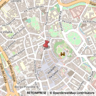 Mappa Via Paolo Sarpi, 12/c, 33100 Udine, Udine (Friuli-Venezia Giulia)